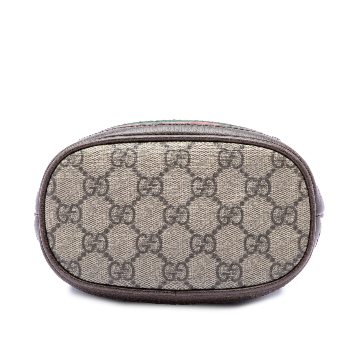 Gucci Mini GG Supreme Web Ophidia Bucket Bag