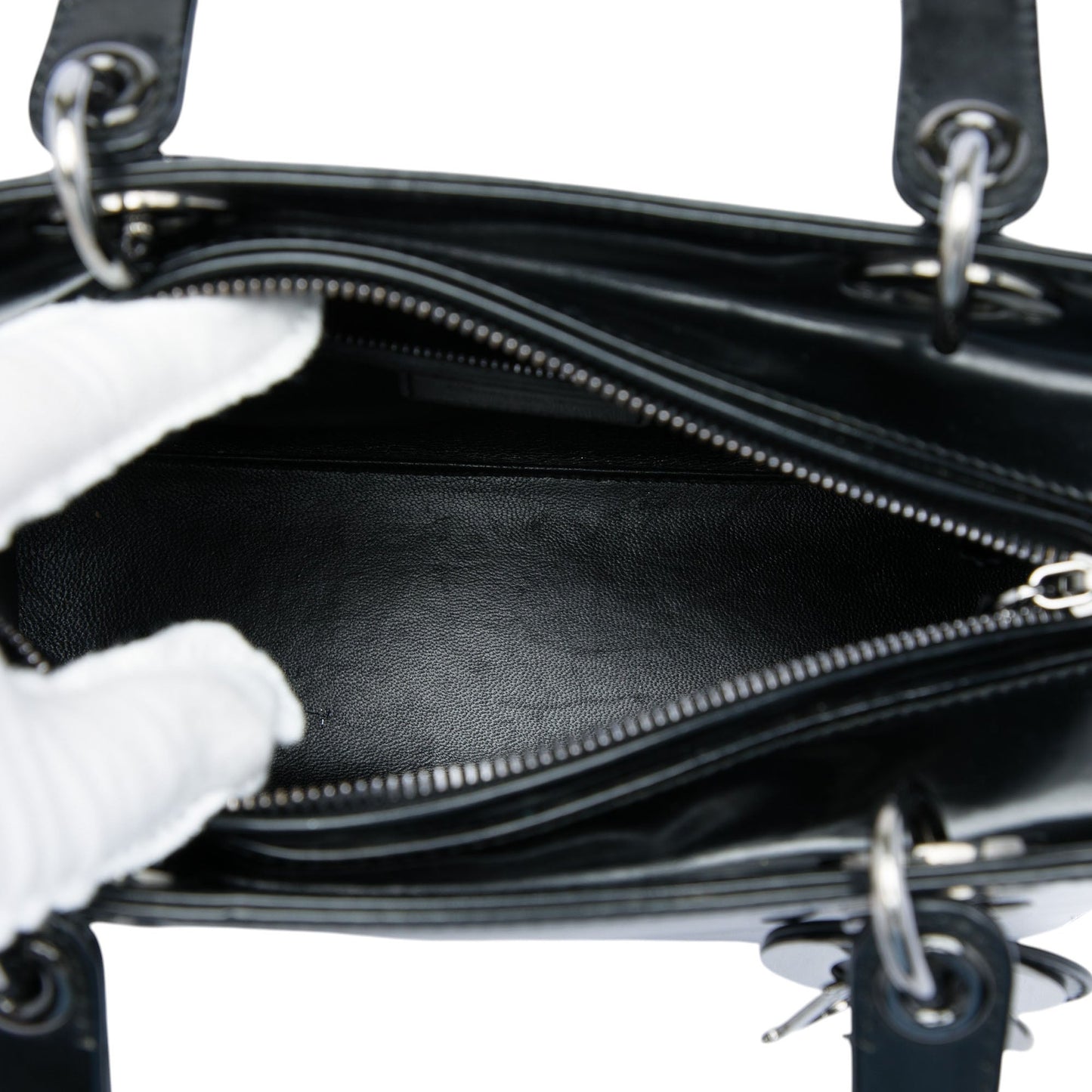 Dior Medium Patent Lady Dior