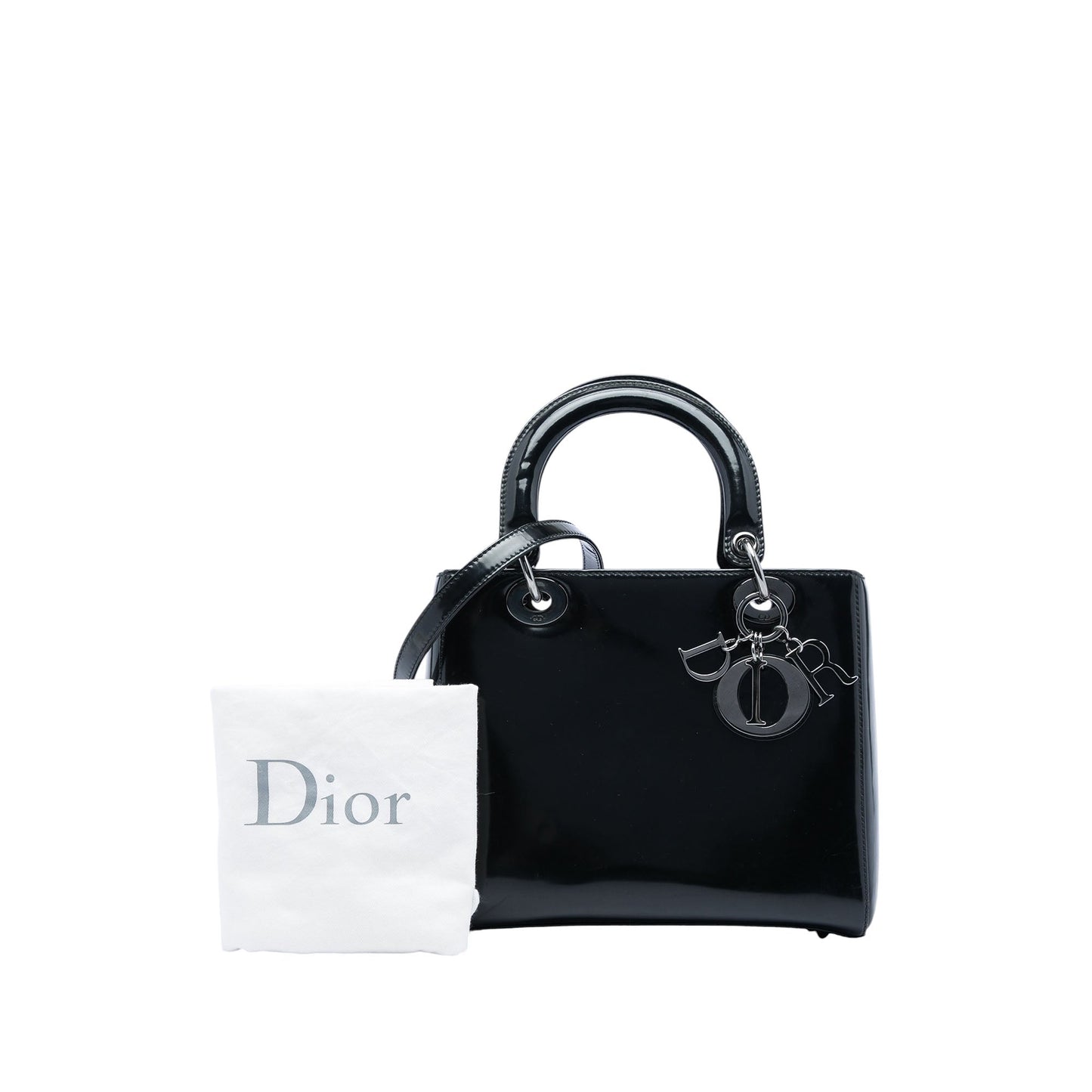 Dior Medium Patent Lady Dior