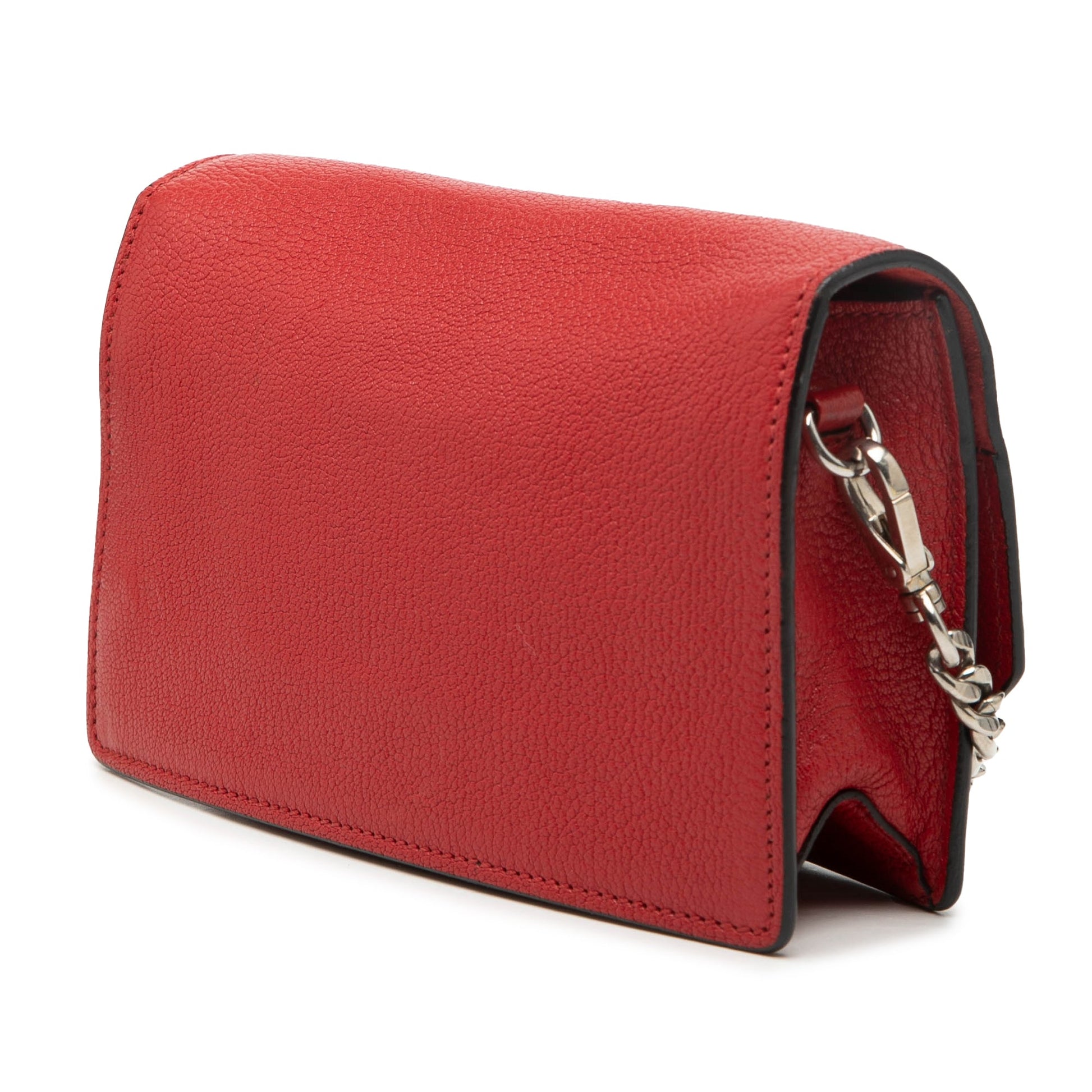 Miu Miu Goatskin Madras Miu Logo Crossbody