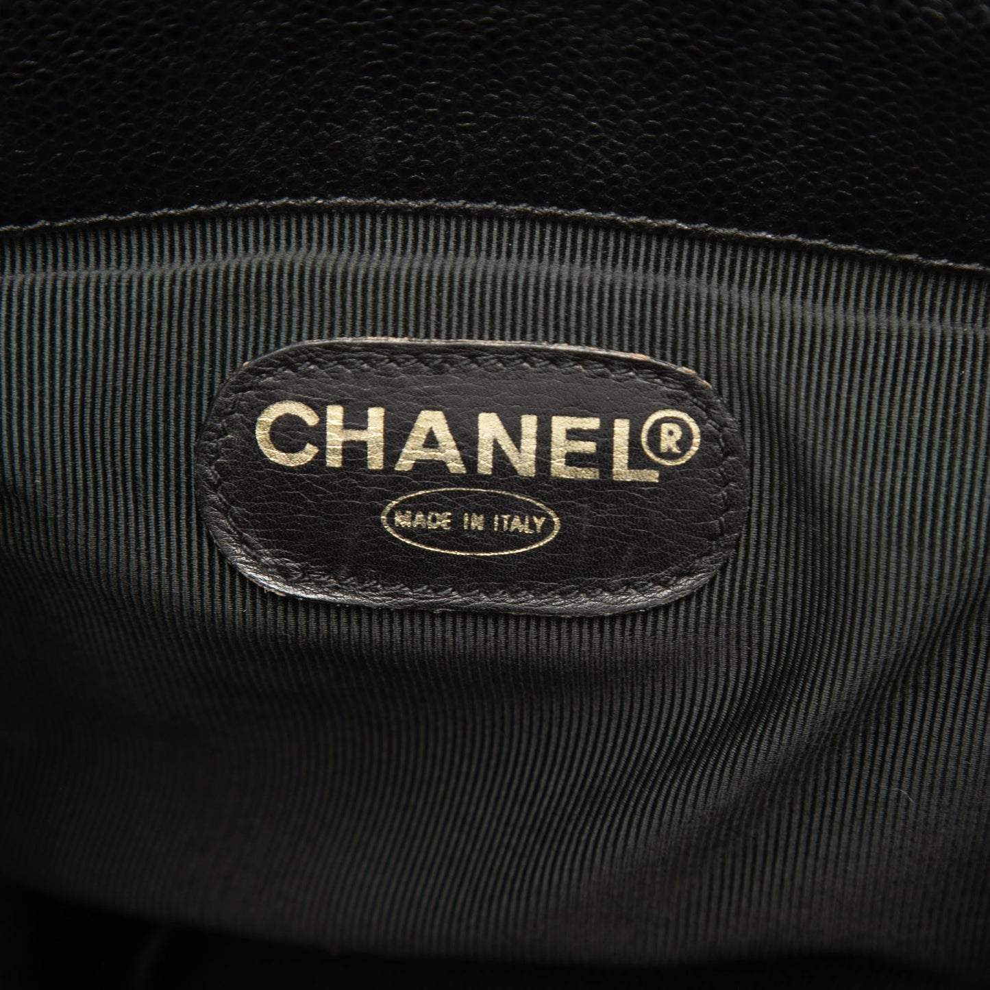 Chanel Caviar Triple CC Backpack