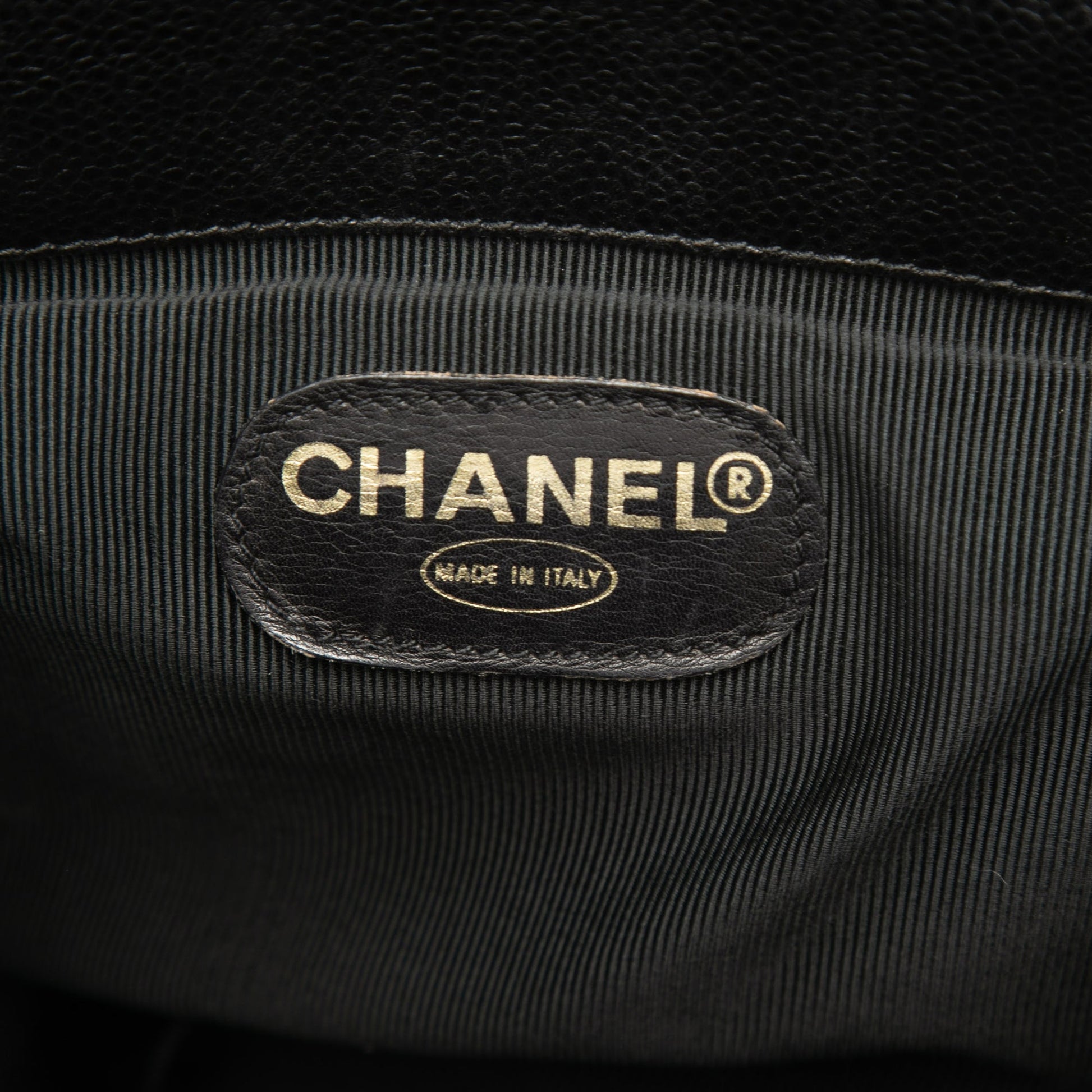Chanel Caviar Triple CC Backpack
