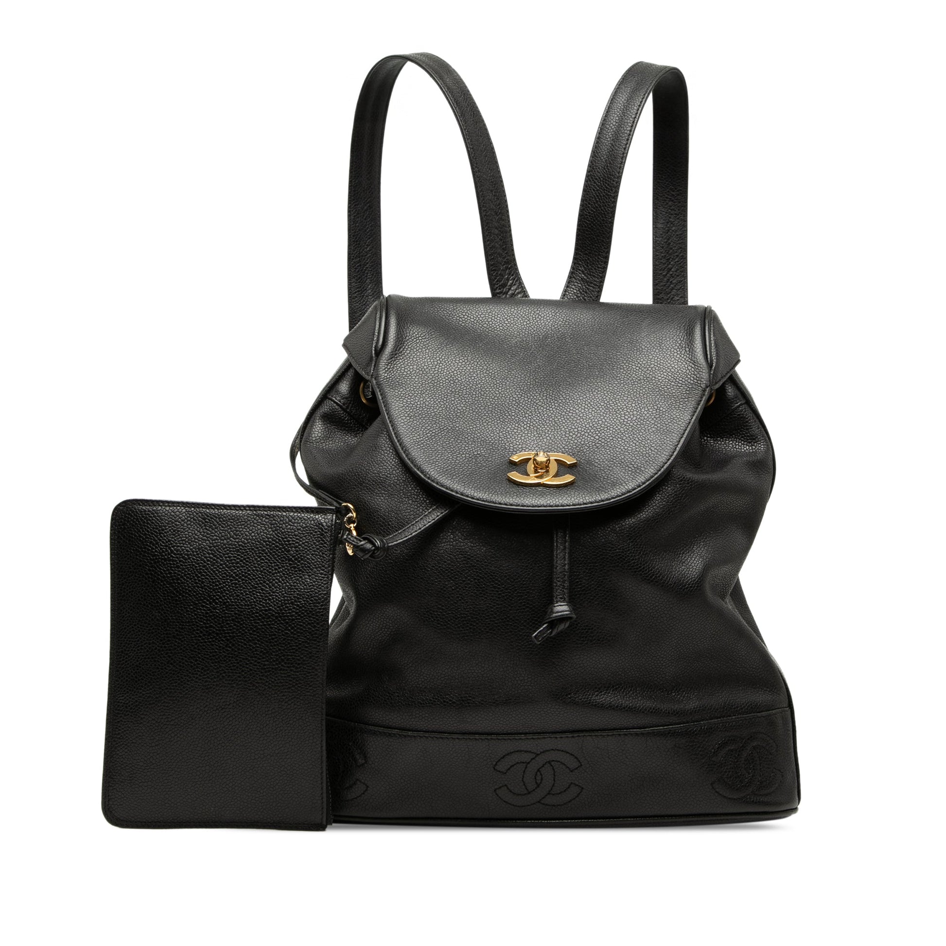Chanel Caviar Triple CC Backpack