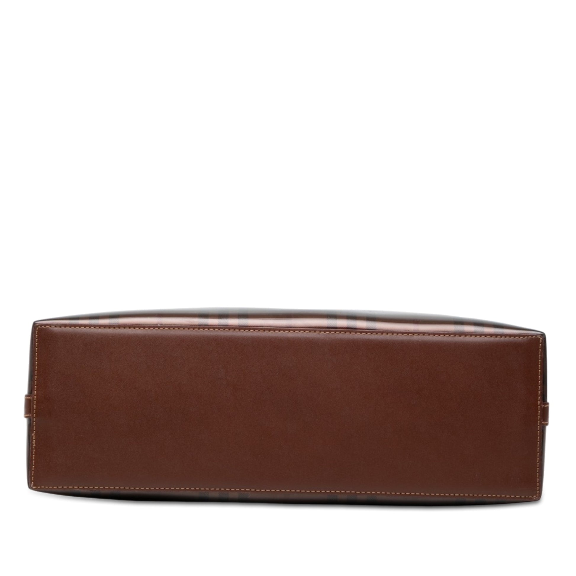 Burberry Haymarket Check PVC Shoulder Bag