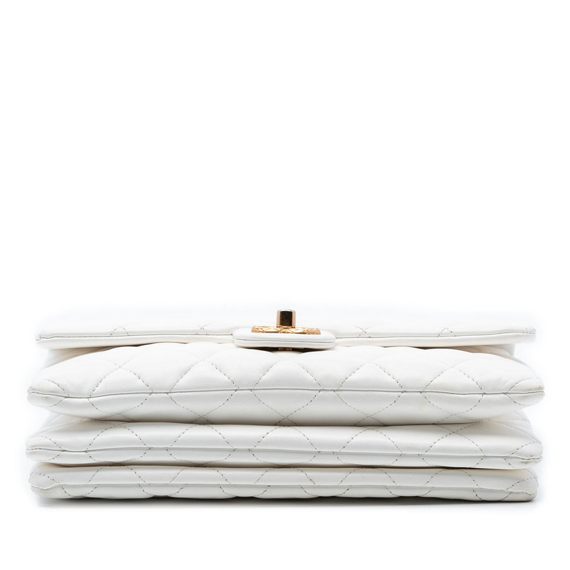 Chanel Medium Quilted Lambskin CC Single Flap