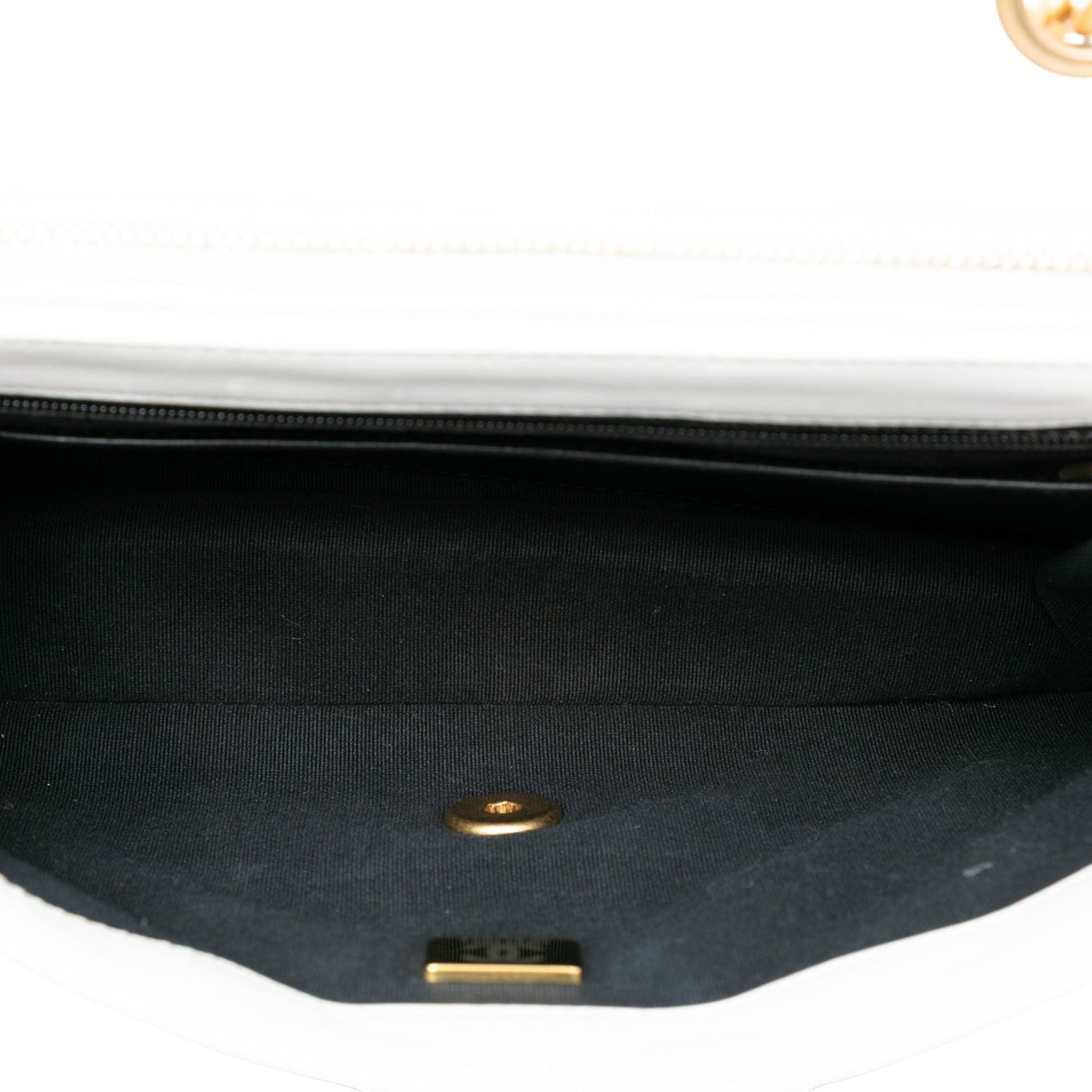 Chanel Medium Quilted Lambskin CC Single Flap