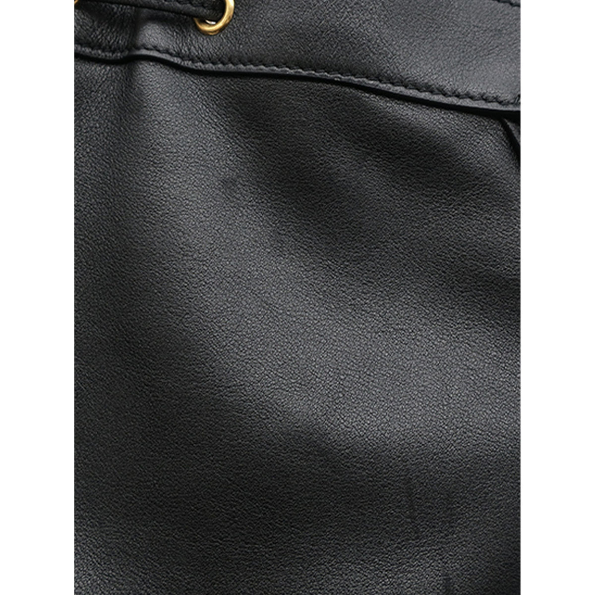 Saint Laurent Leather Y Tote — Black