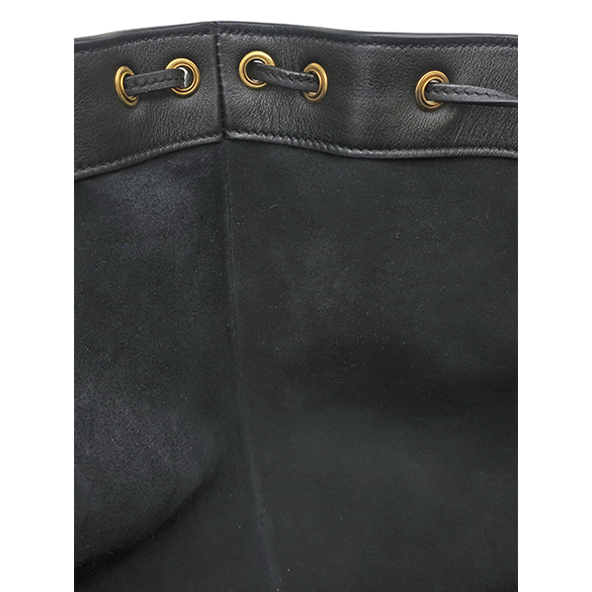 Saint Laurent Leather Y Tote — Black