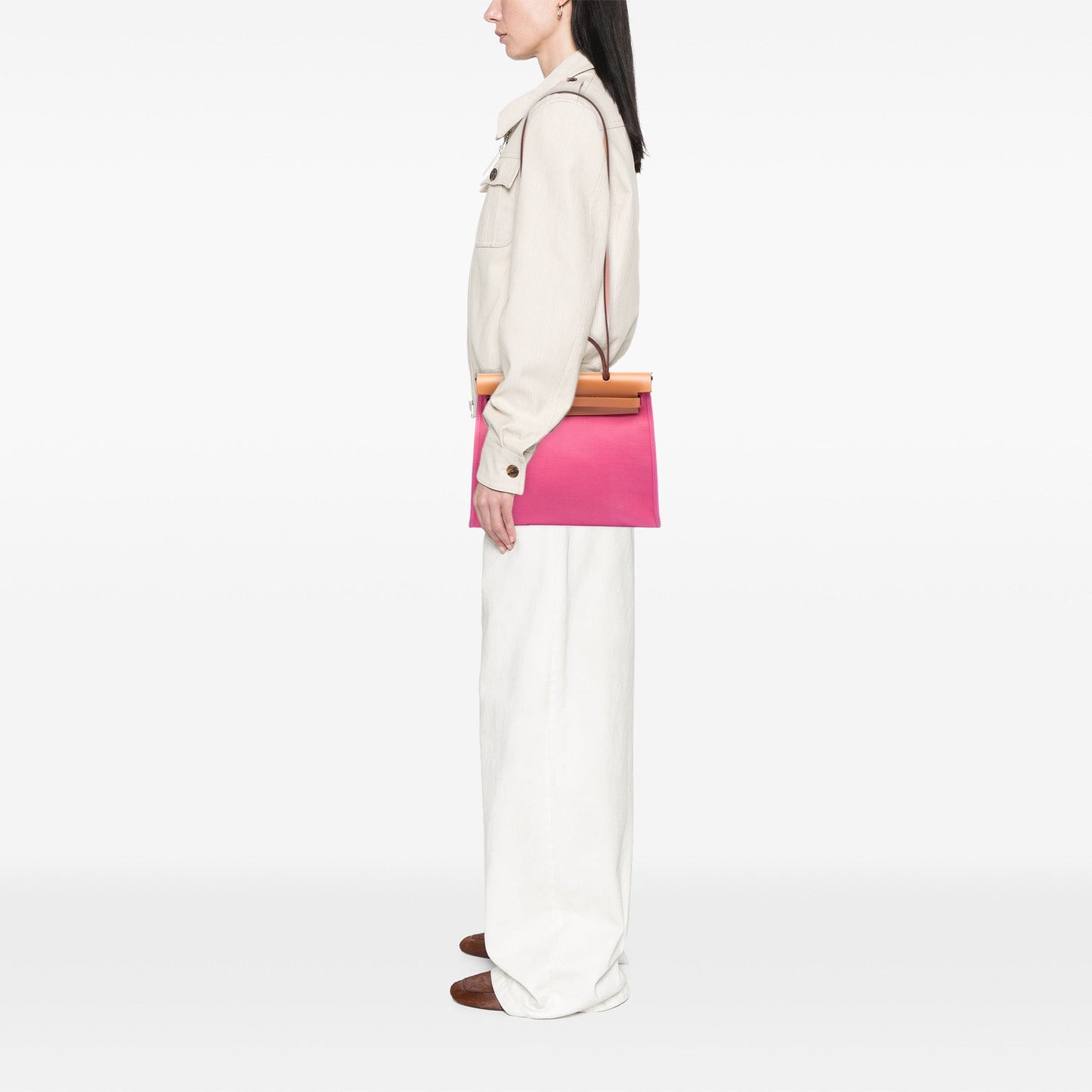Hermès Toile Herbag Zip 31