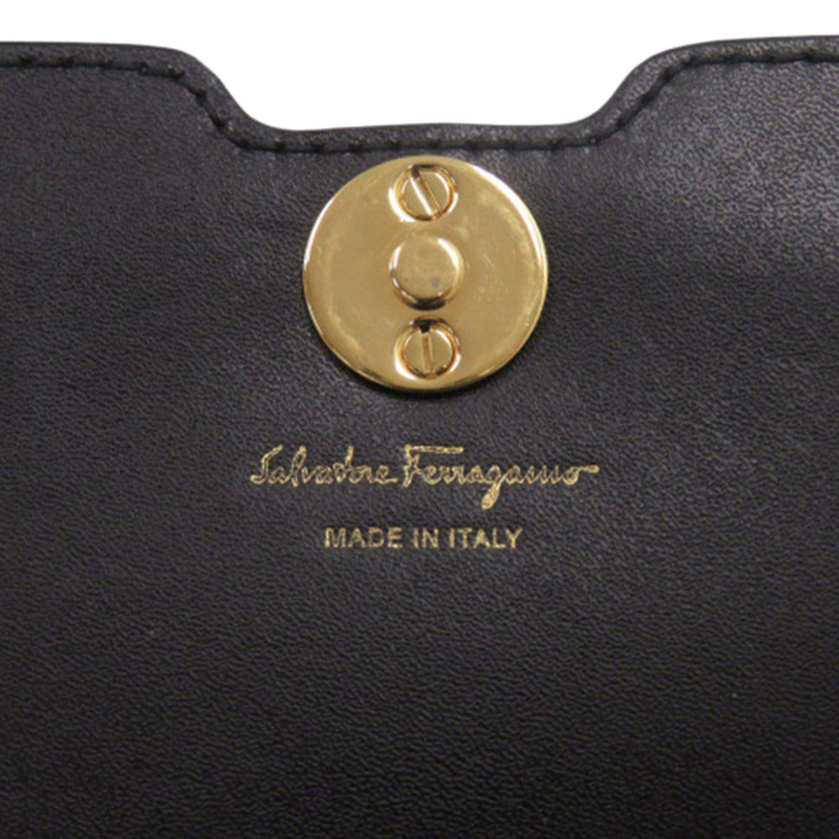 Ferragamo Leather Vara Bow Crossbody
