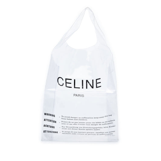 Celine PVC Shopping Tote