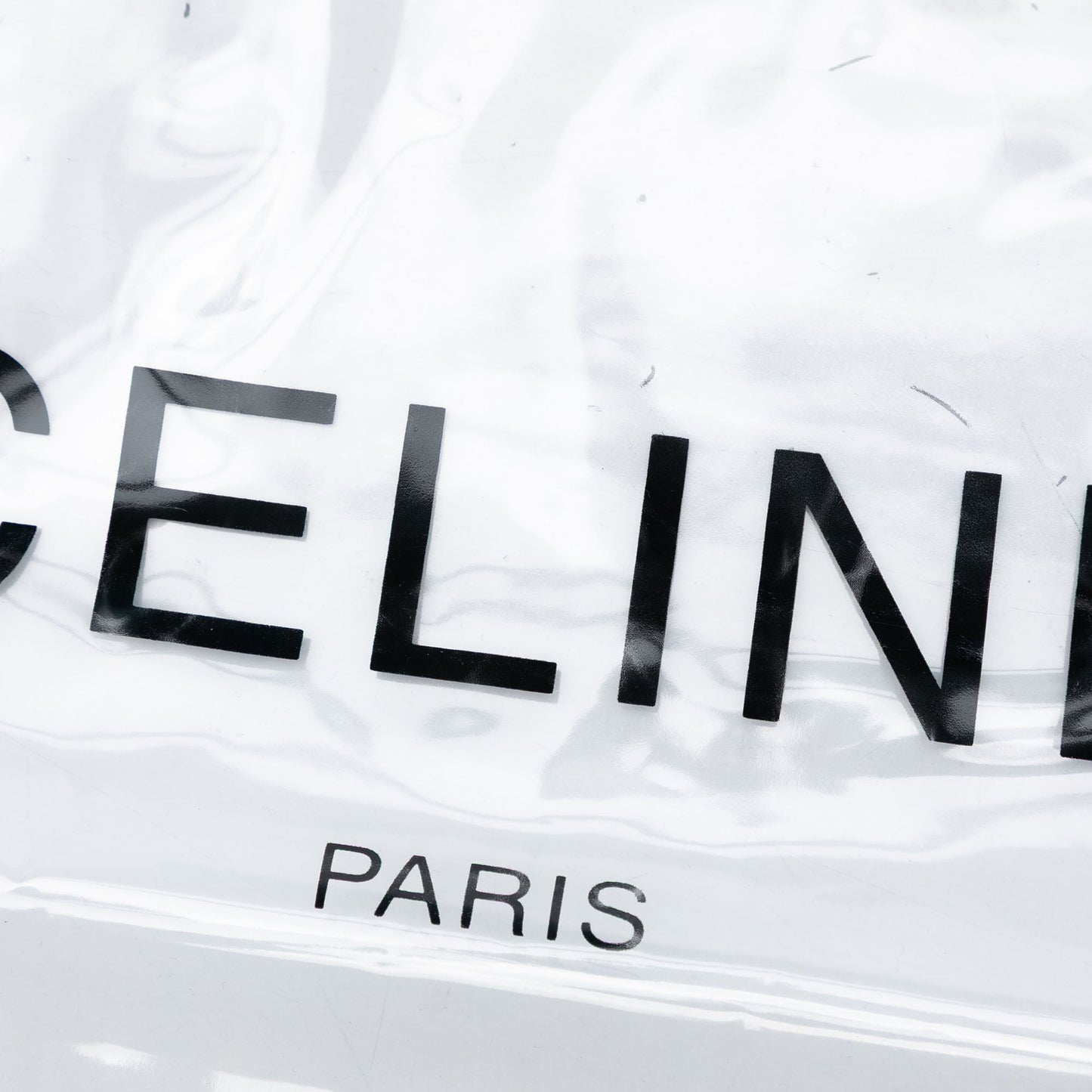 Celine PVC Shopping Tote