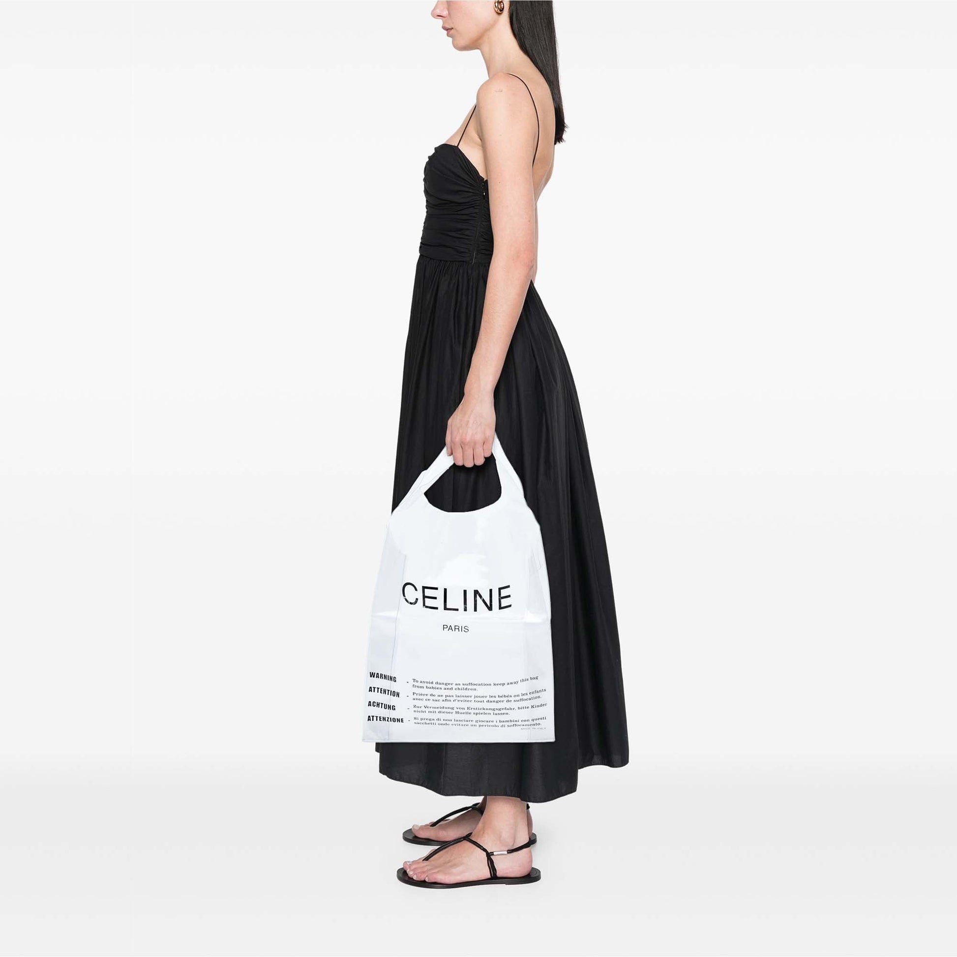 Celine PVC Shopping Tote