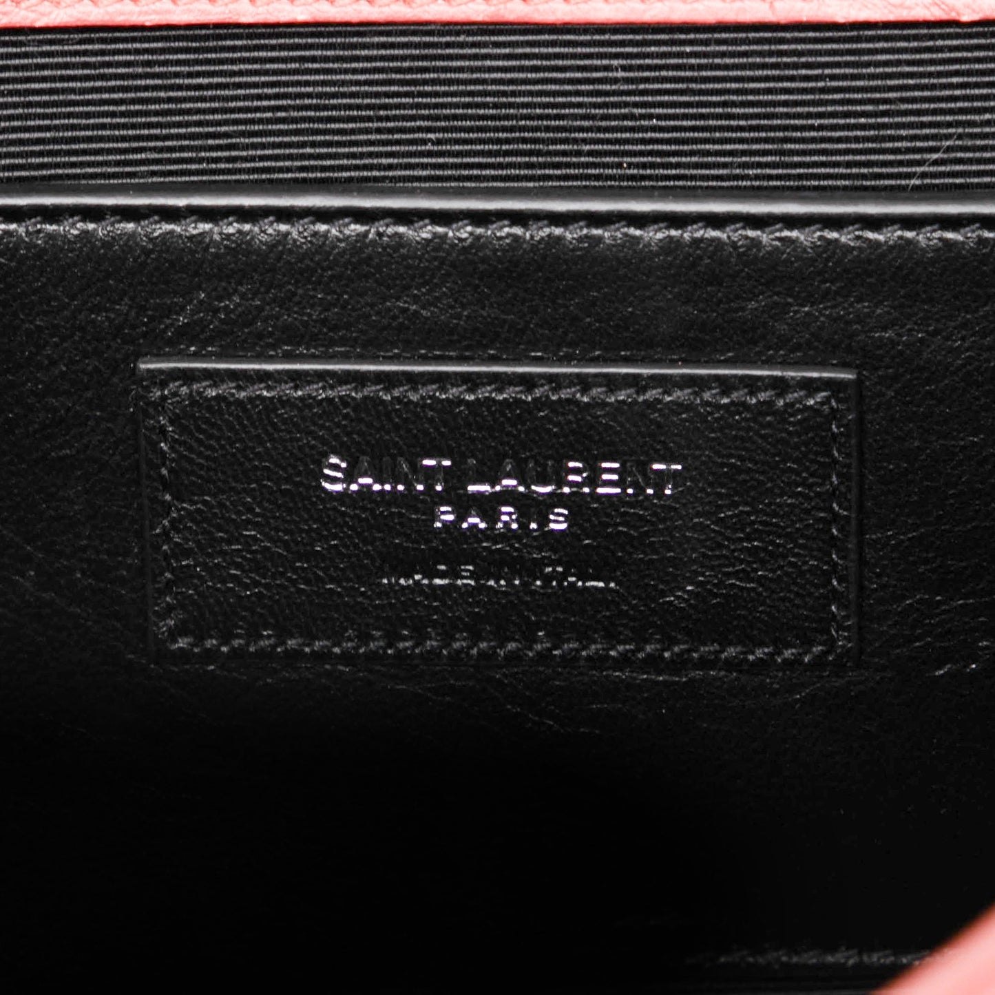 Saint Laurent Medium Croc Embossed Leather Kate Tassel Crossbody
