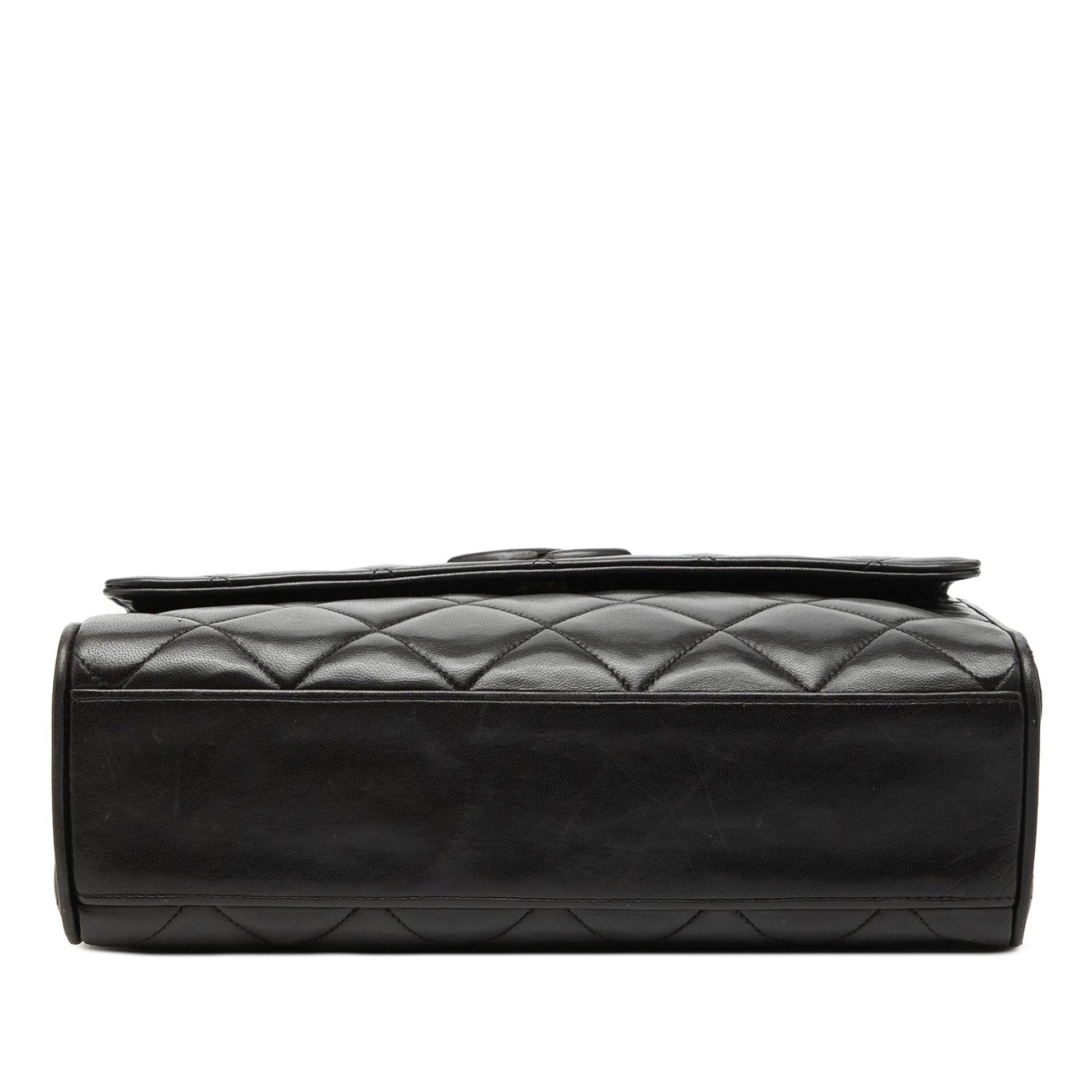 Chanel CC Quilted Lambskin Flap Crossbody