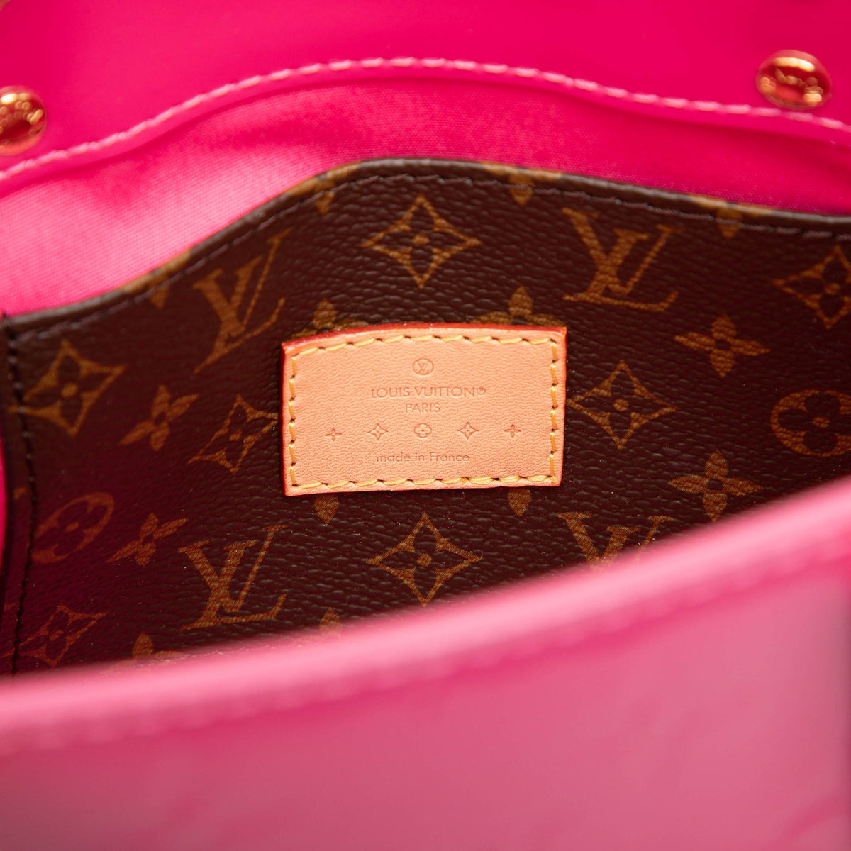 Louis Vuitton Monogram Vernis Hairclip Reade PM