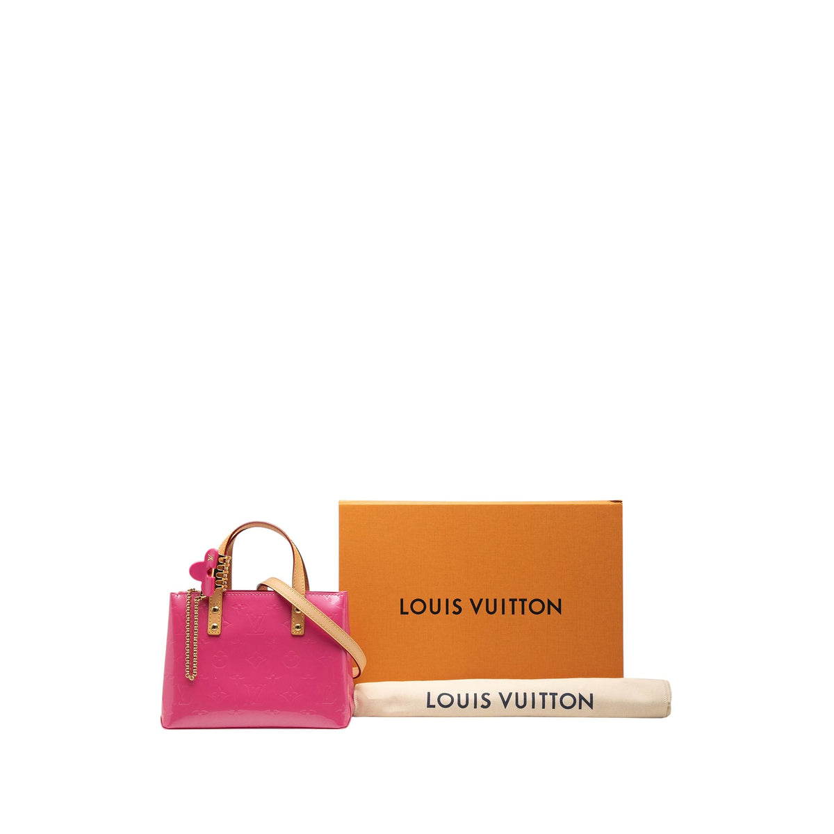 Louis Vuitton Monogram Vernis Hairclip Reade PM