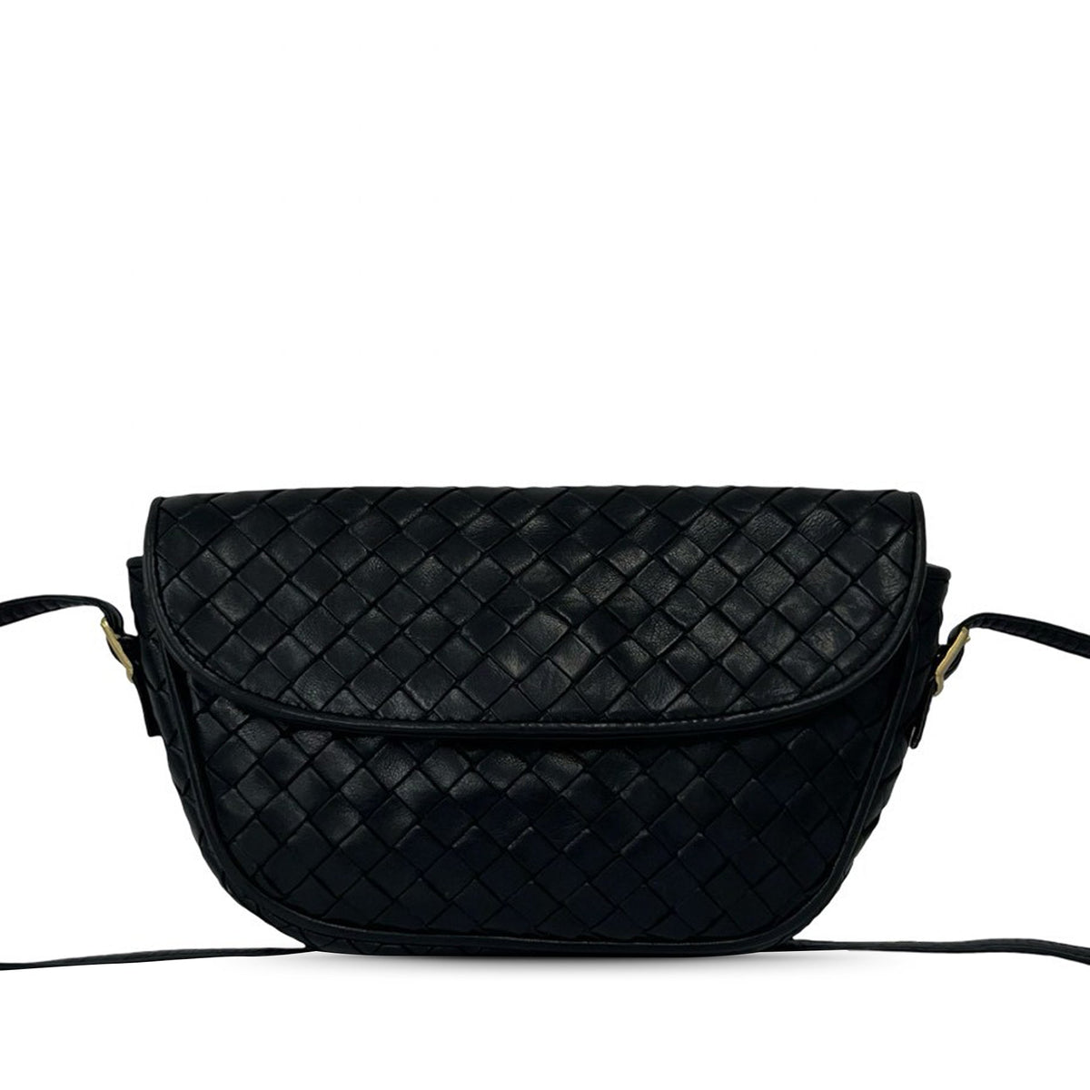 Bottega Veneta Leather Intrecciato Crossbody