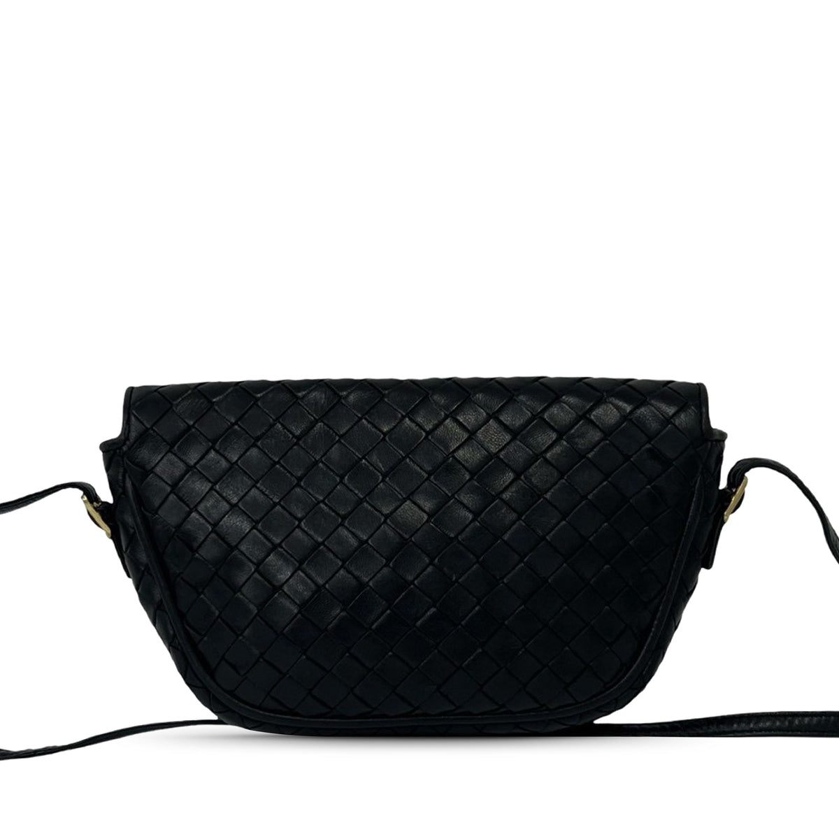 Bottega Veneta Leather Intrecciato Crossbody