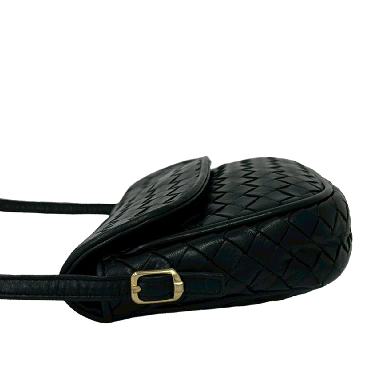 Bottega Veneta Leather Intrecciato Crossbody