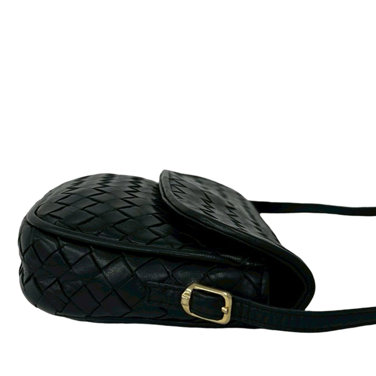 Bottega Veneta Leather Intrecciato Crossbody