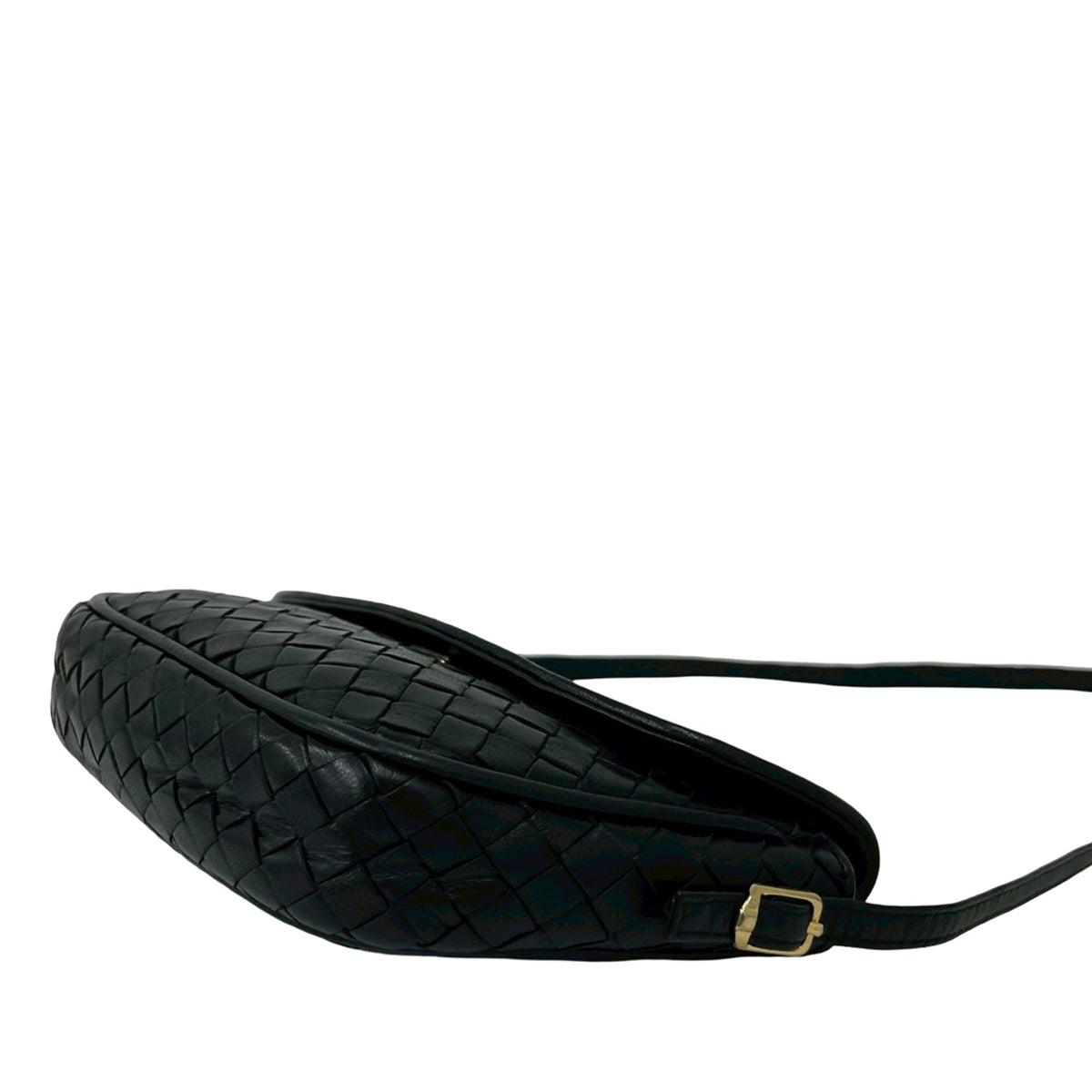 Bottega Veneta Leather Intrecciato Crossbody
