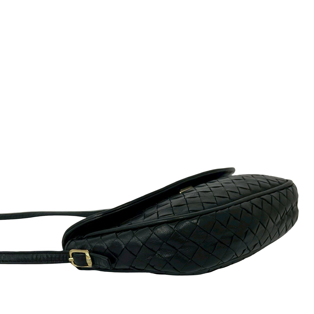Bottega Veneta Leather Intrecciato Crossbody