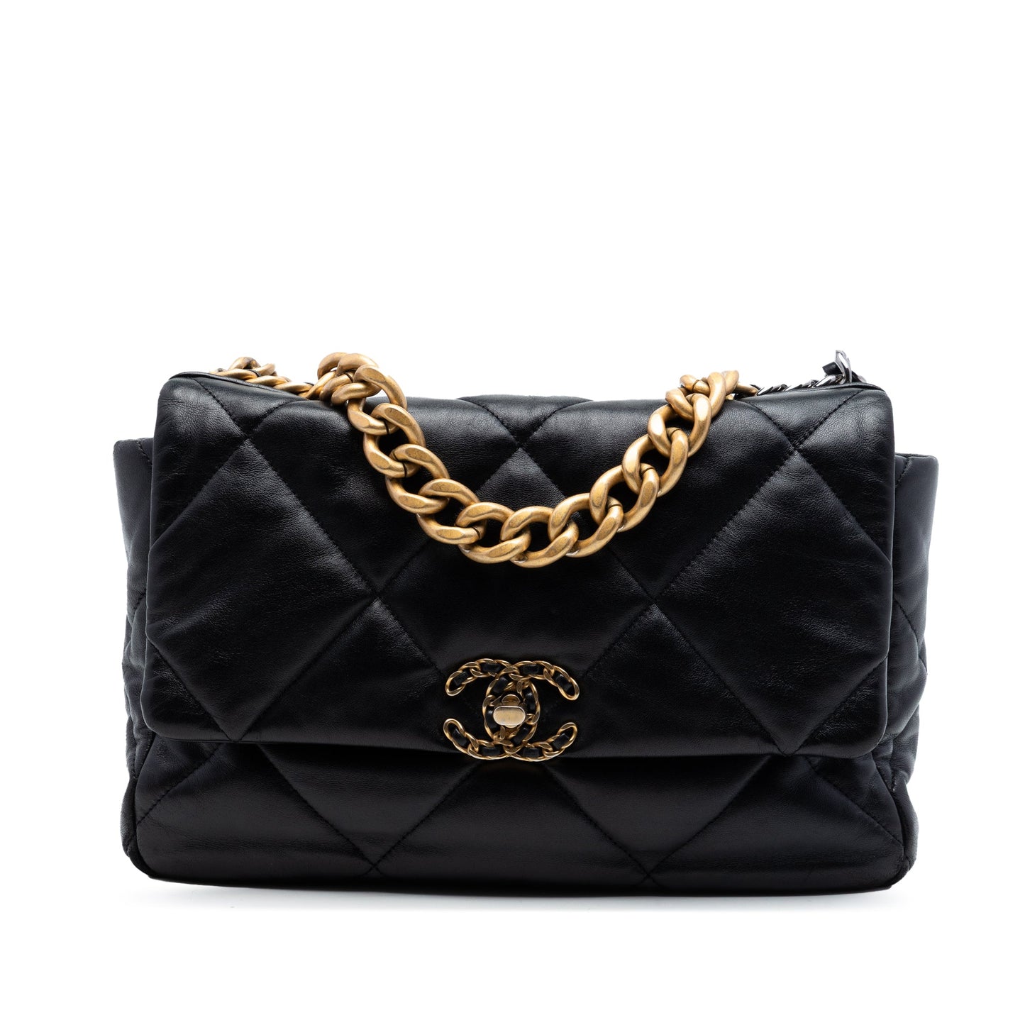 Chanel Large Lambskin 19 Flap