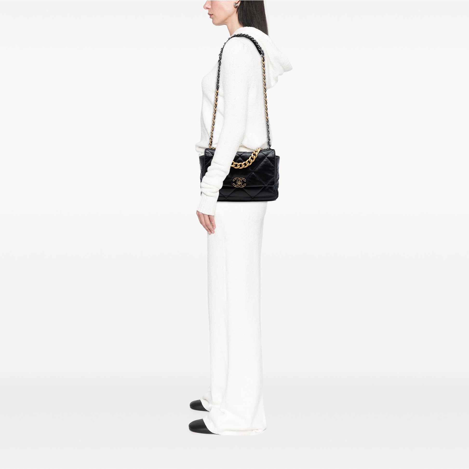 Chanel Large Lambskin 19 Flap