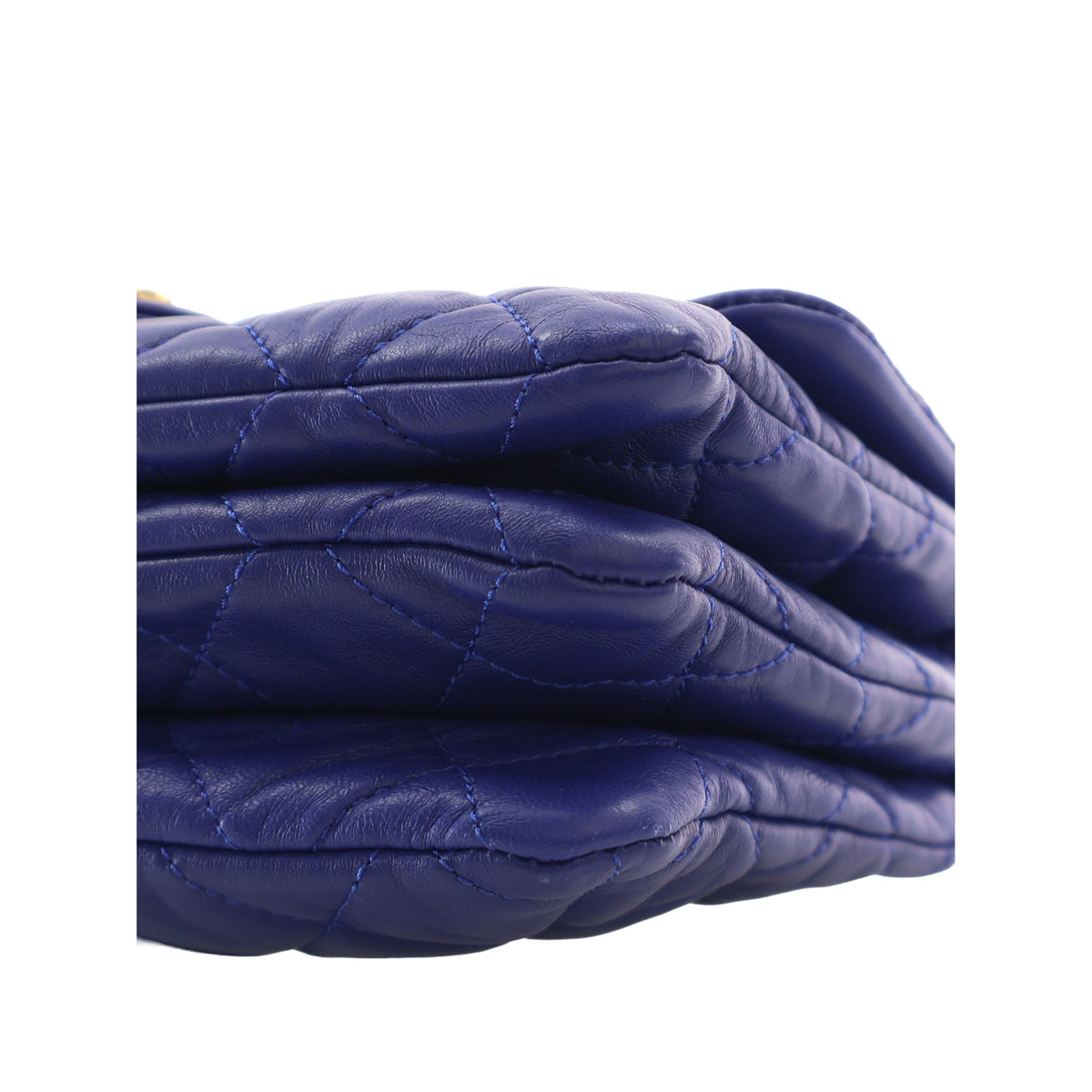 Chanel Small Quilted Lambskin Pillow Crush Flap — Blue