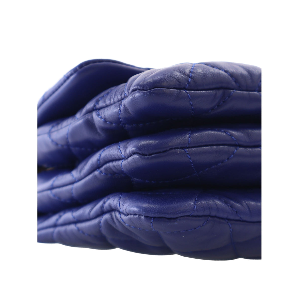 Chanel Small Quilted Lambskin Pillow Crush Flap — Blue