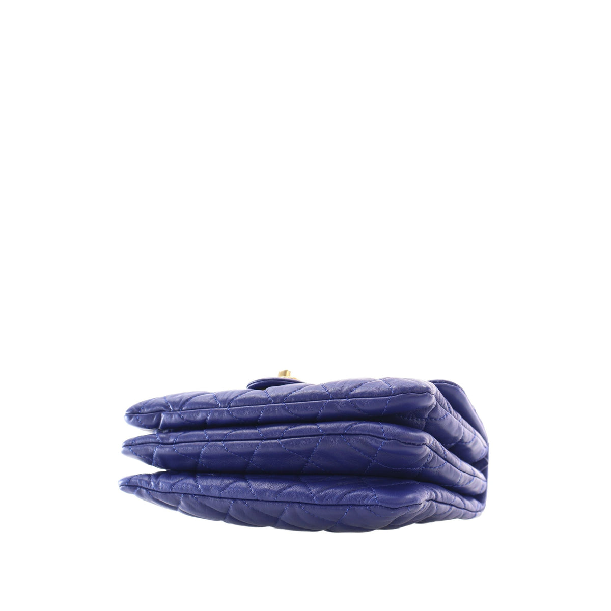 Chanel Small Quilted Lambskin Pillow Crush Flap — Blue