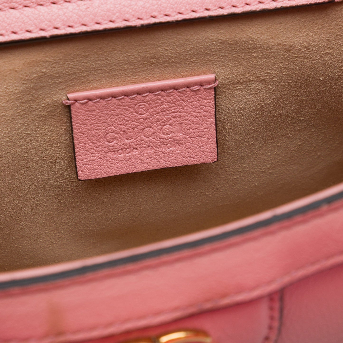 Gucci Mini Calfskin Bamboo Diana Satchel