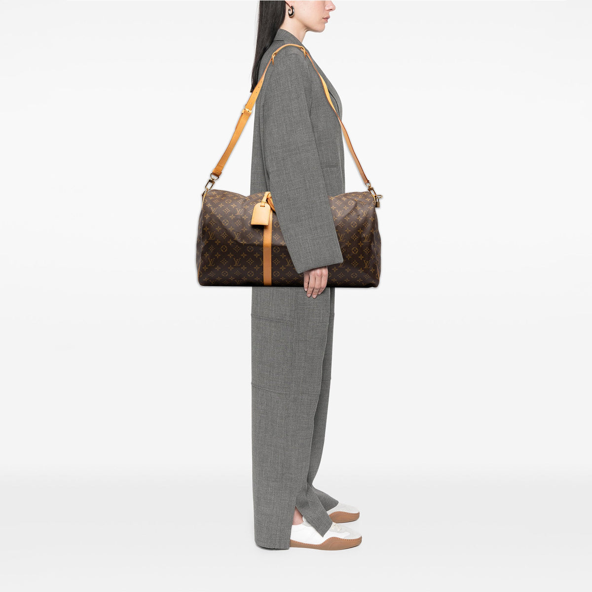 Louis Vuitton Monogram Keepall Bandouliere 55