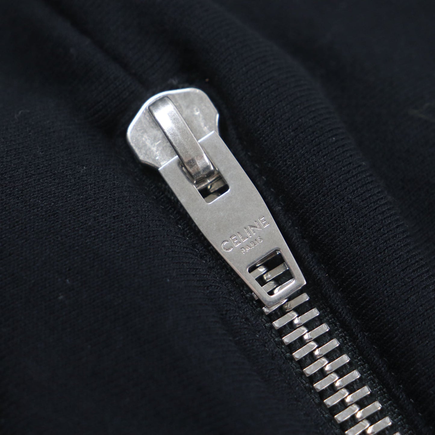 Celine Cotton Logo Sweat Knotted Shoulder Bag