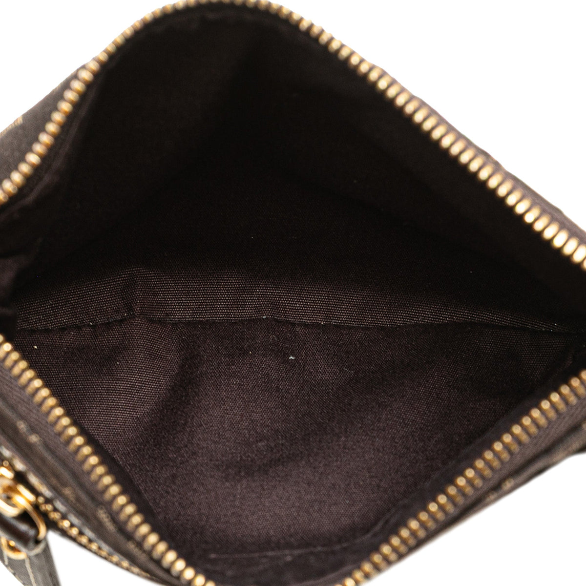 Louis Vuitton Monogram Mini Lin Mini Pochette Accessoires — Brown
