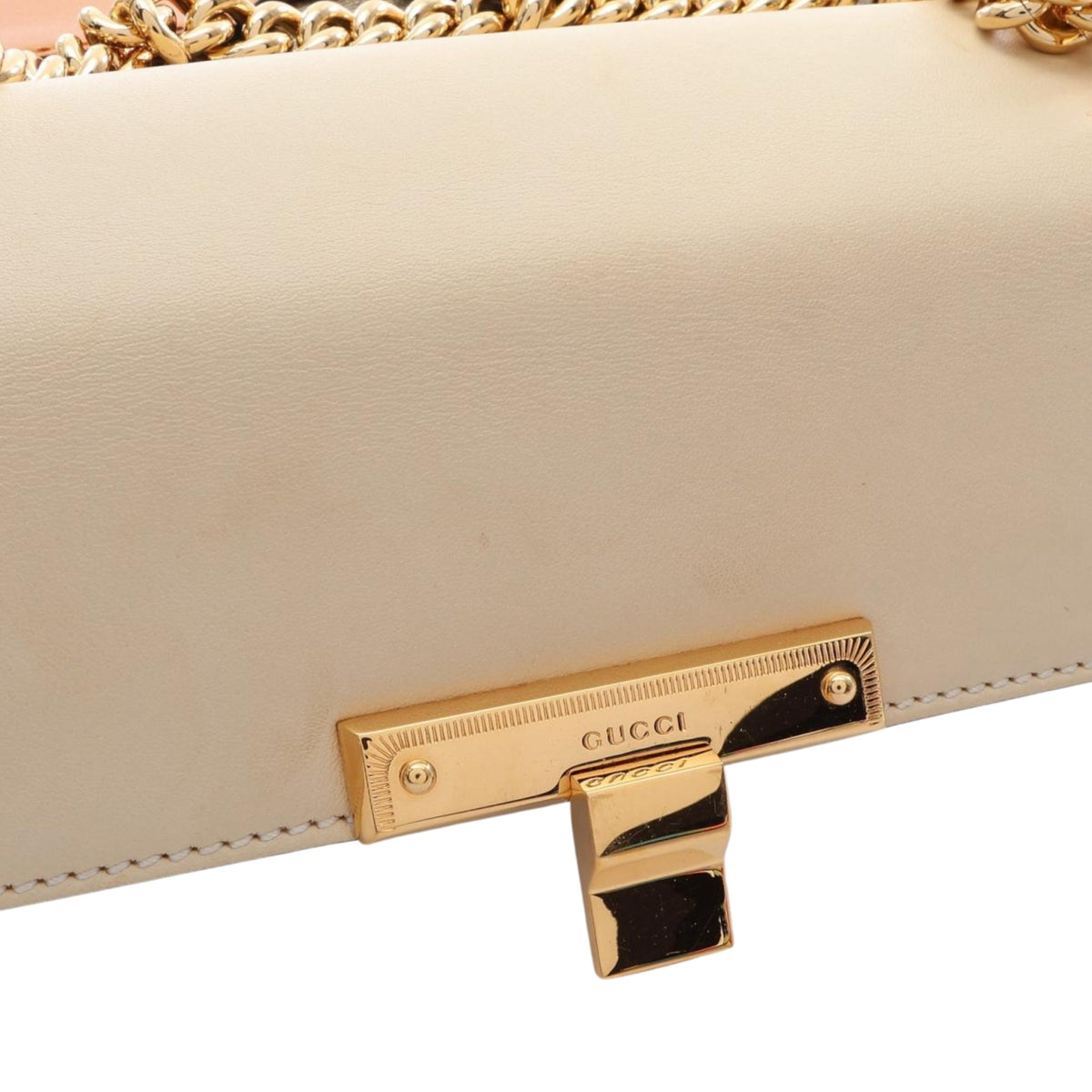 Gucci Small GG Supreme Padlock Crossbody