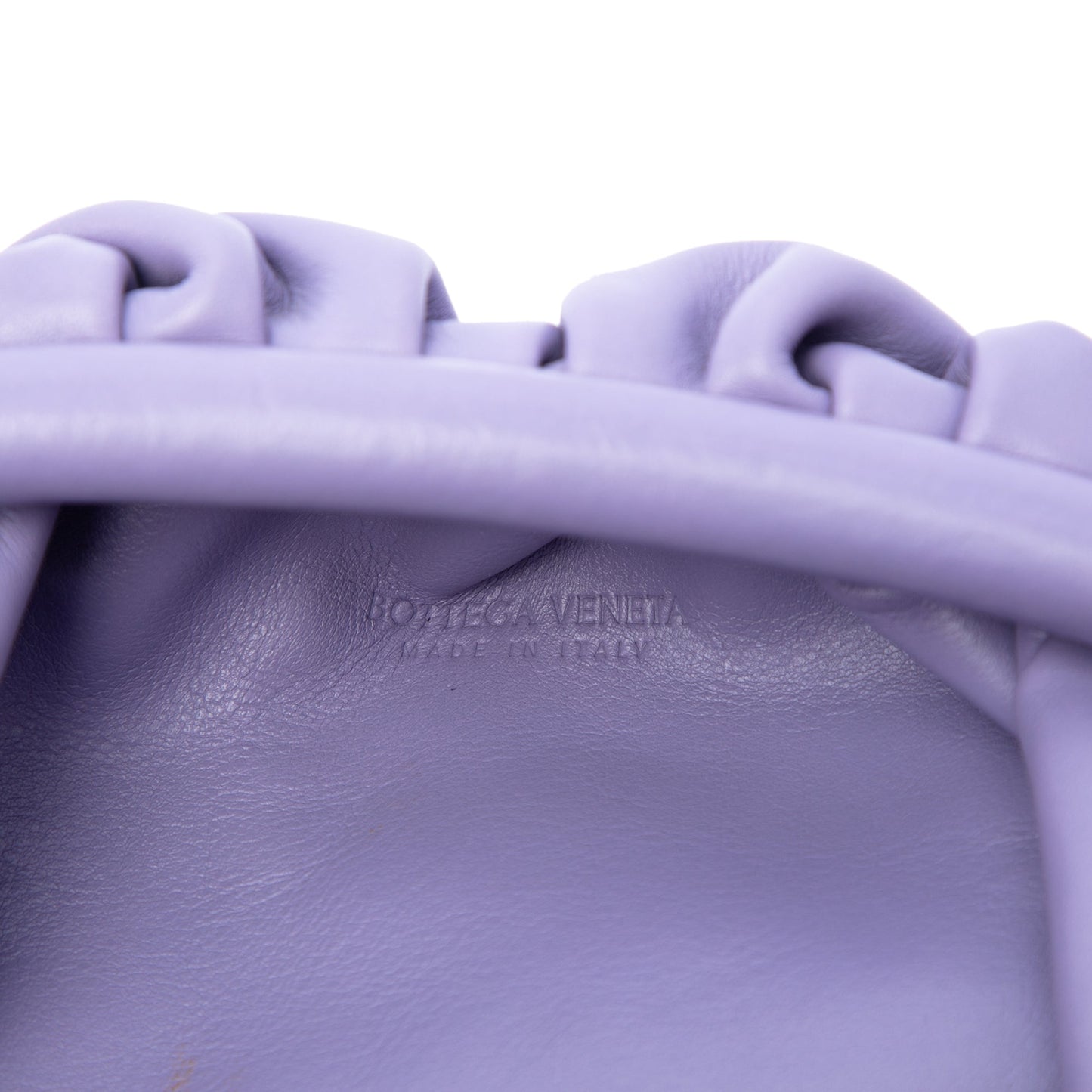 Bottega Veneta Lambskin The Mini Pouch Crossbody