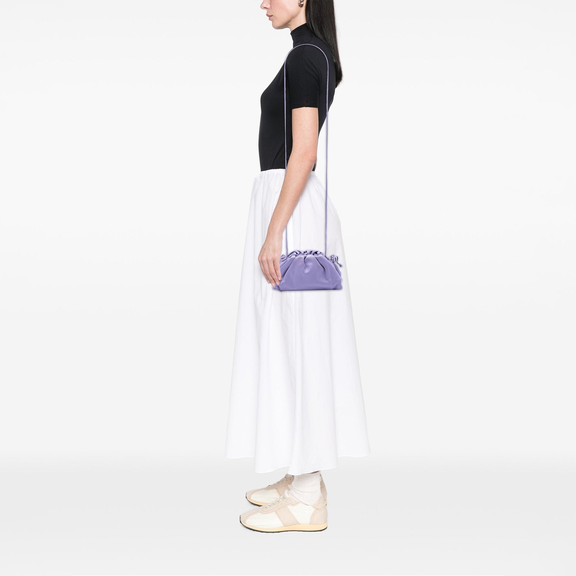 Bottega Veneta Lambskin The Mini Pouch Crossbody