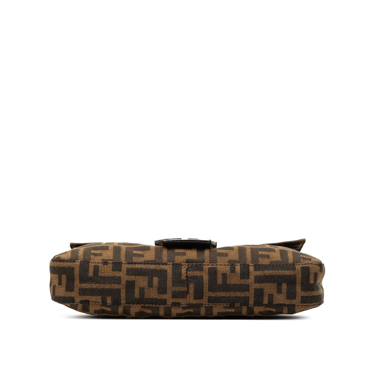 Fendi Zucca Canvas Baguette — Brown