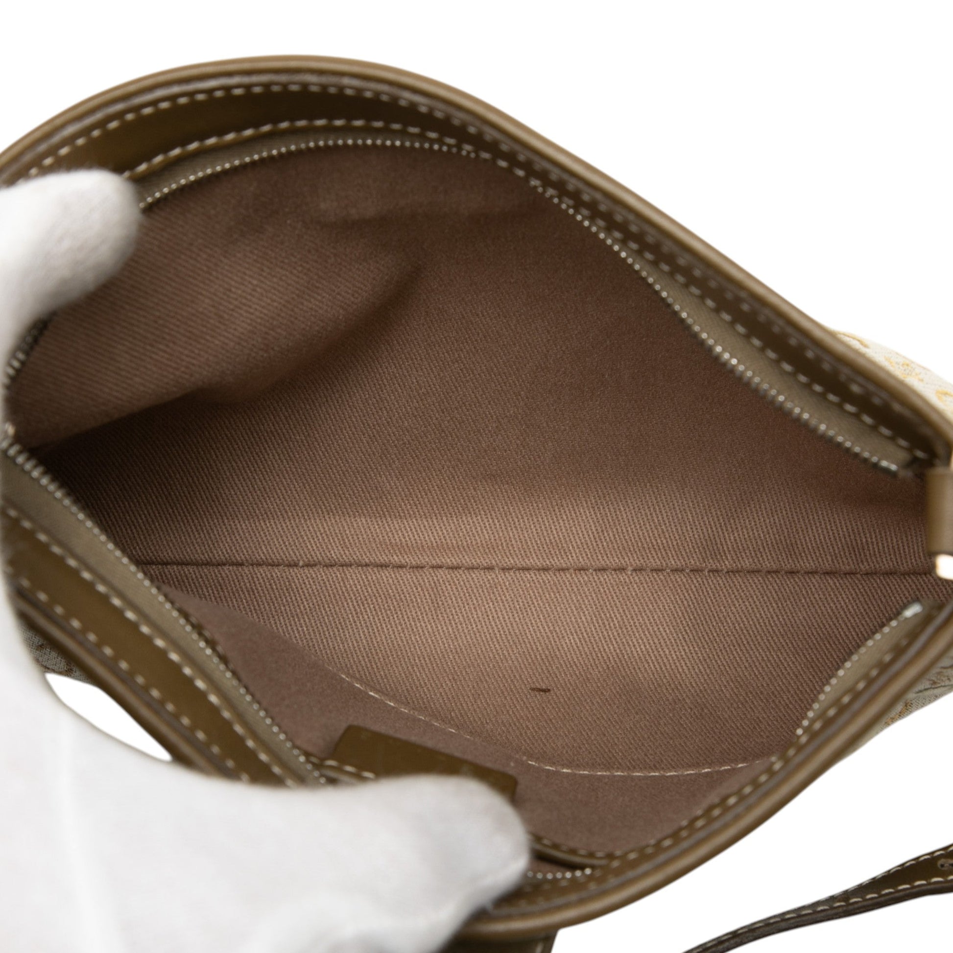 Celine C Macadam Canvas Shoulder Bag