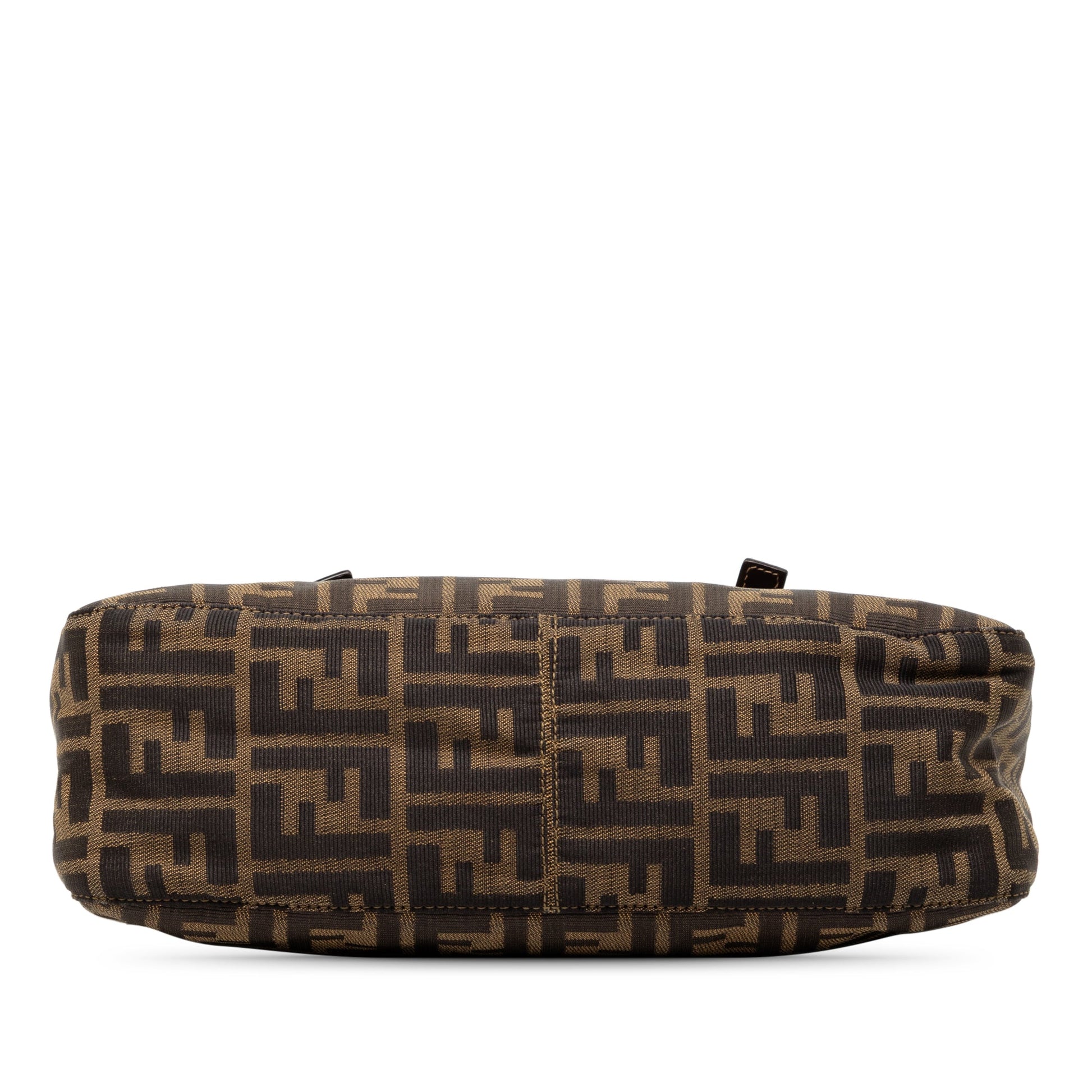 Fendi Zucca Canvas Shoulder Bag