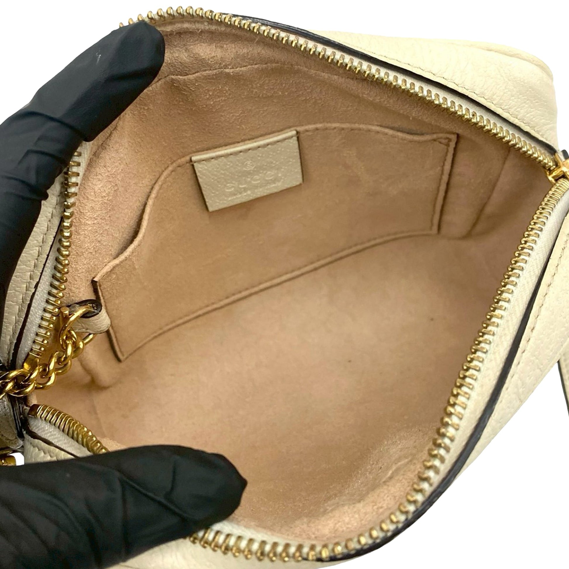 Gucci Mini Leather Ophidia Crossbody