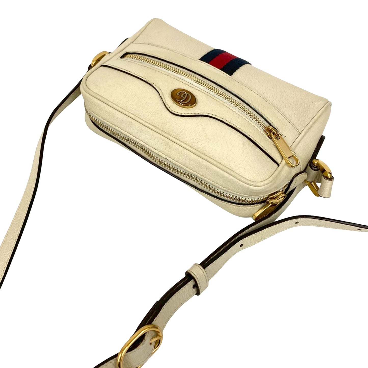 Gucci Mini Leather Ophidia Crossbody