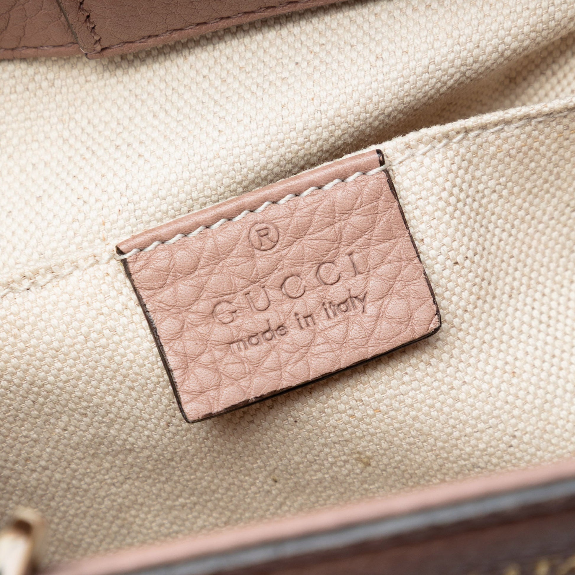 Mini Calfskin Bamboo Shopper Satchel