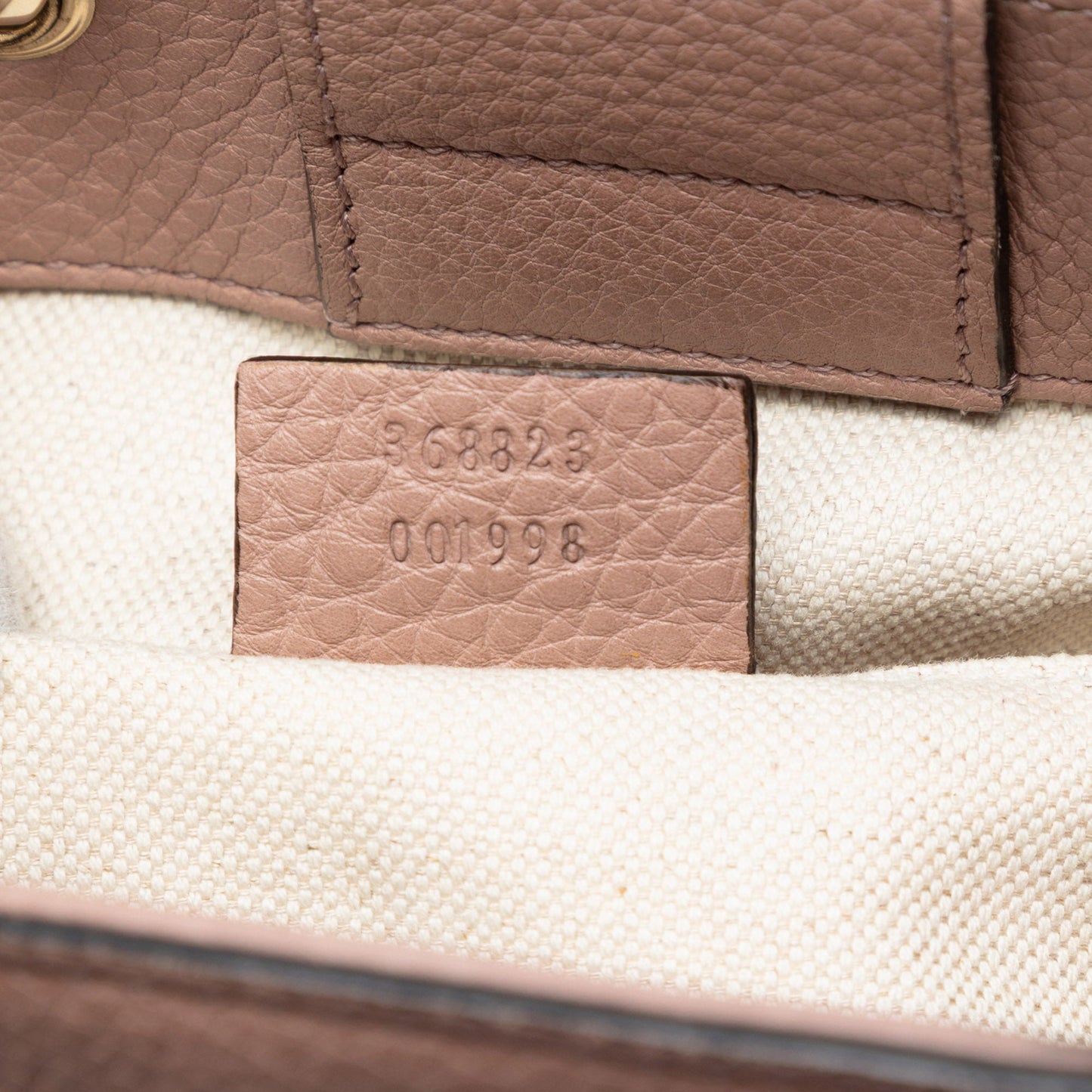 Mini Calfskin Bamboo Shopper Satchel