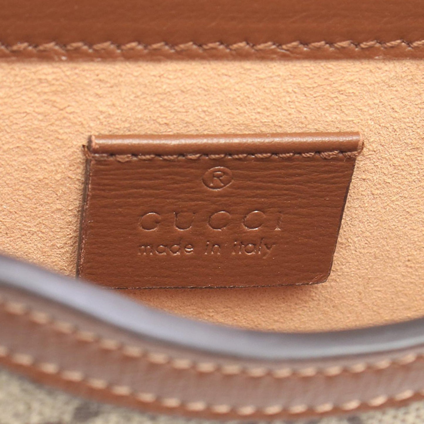 Gucci Mini GG Supreme Horsebit 1955 Crossbody