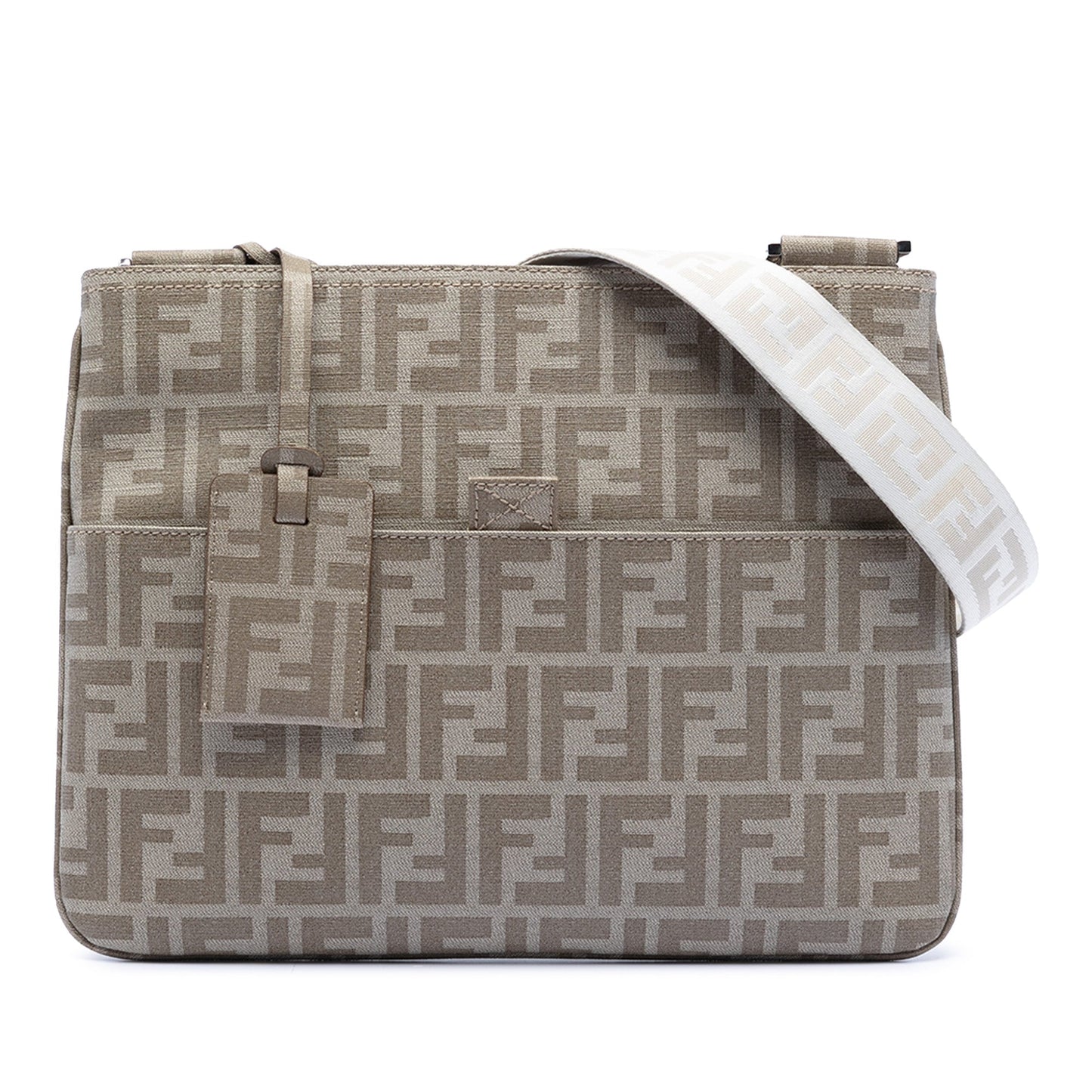 Fendi Zucca Coated Canvas Crossbody