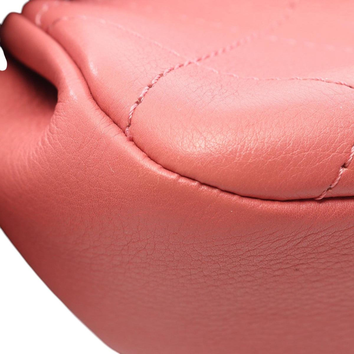 Chanel Small Stitched Calfskin Covered CC Flap