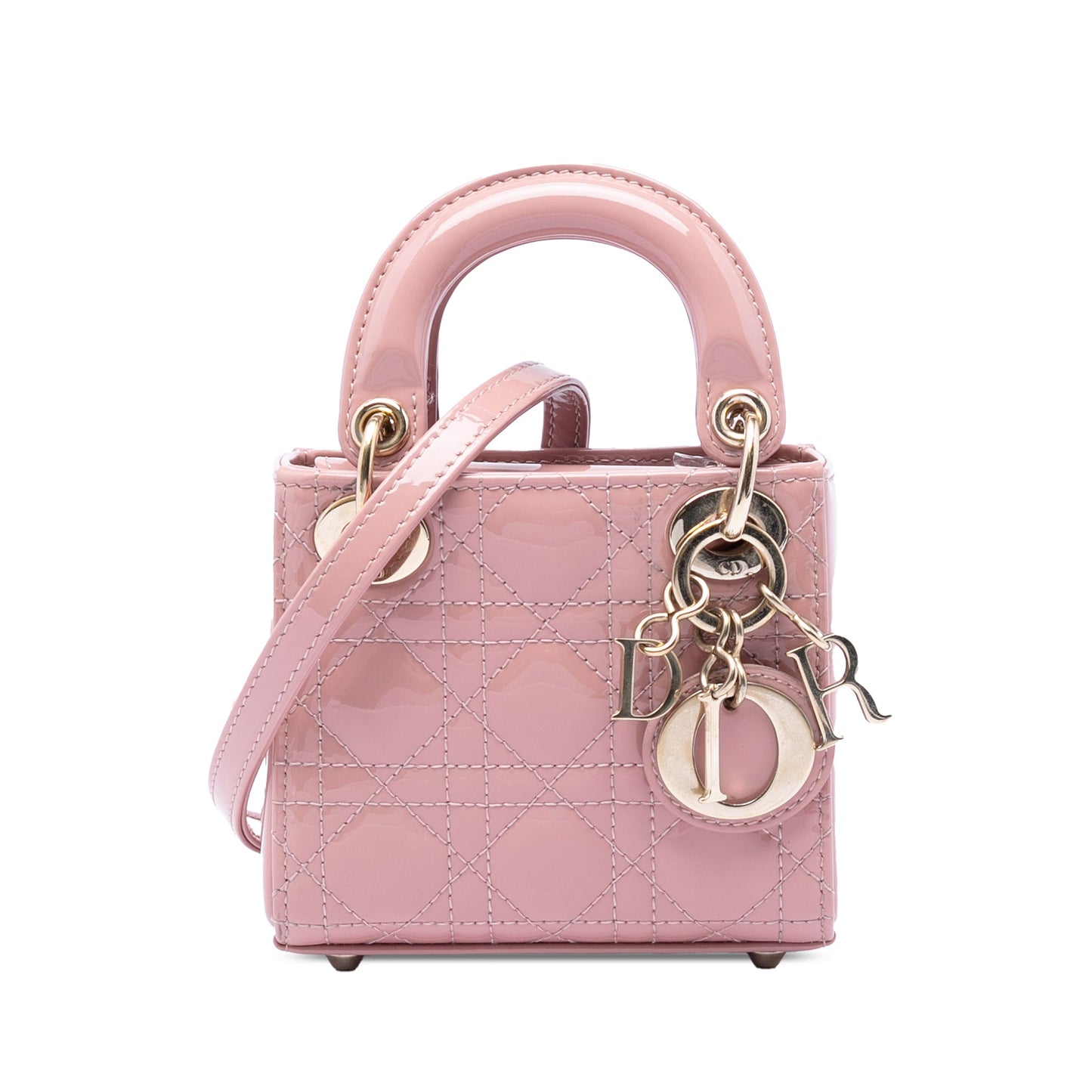 Dior Micro Patent Cannage Lady Dior